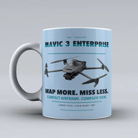 Thumbnail for Mavic 3 Enterprise Mug design on light blue dji