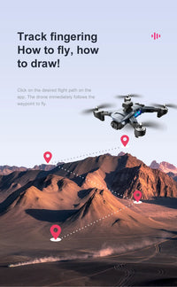 Thumbnail for K7 Drone: 8K HD Dual - Camera, Quadcopter, Folding Design, Optical Flow Hover & Obstacle Avoidance - view 16