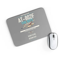 Thumbnail for Air Tractor AT-802F Fire Boss design on gray rectangle mouse pad