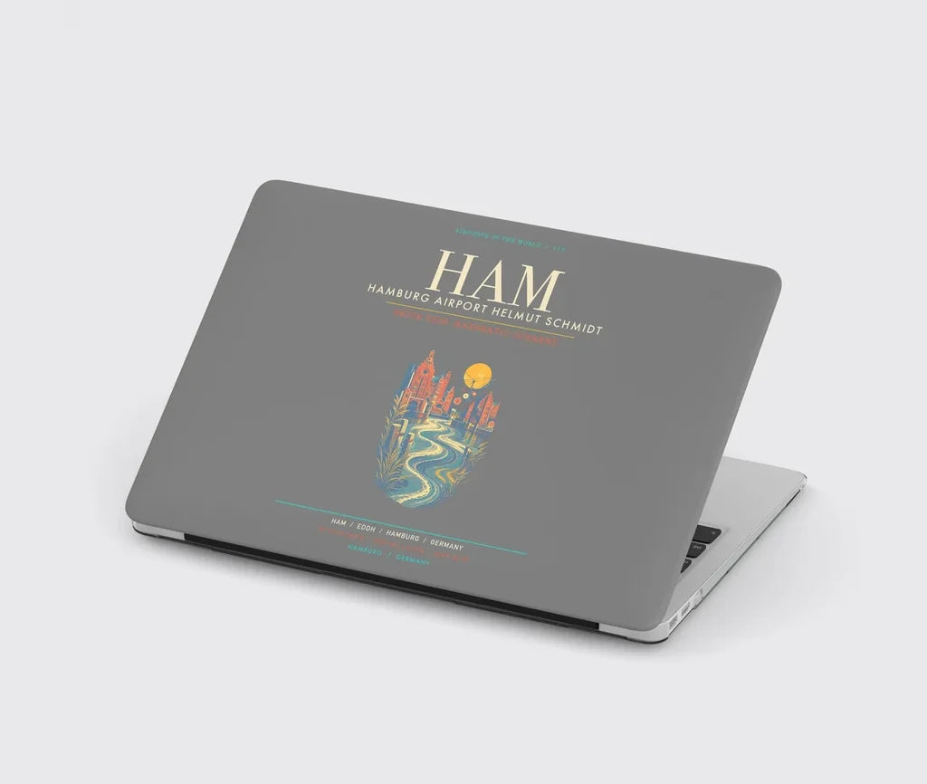 Hamburg Airport Helmut Schmidt HAM - Elbe Brick Tide Signal - Gray