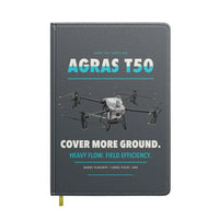 Thumbnail for DJI Agras T50 design on gray notebook