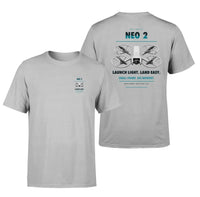Thumbnail for DJI Neo 2 design on light gray t shirt