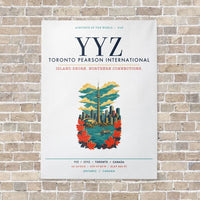 Thumbnail for Toronto Pearson International Airport YYZ vertical canvas print - no frame - white background