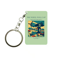 Thumbnail for VINTAGE G4267 - The Wheel Well Nap - Designed Key Chain design on lightgreen