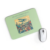 Thumbnail for VINTAGE G4498 - The Spice Market Circle - Designed Mouse Pads design on lightgreen rectangle