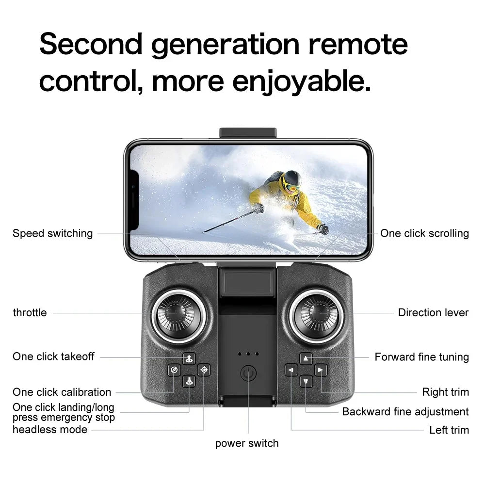 XD1 Mini Drone: Aerial Photography Quadcopter with Optical Flow Positioning - view 28