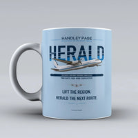 Thumbnail for Page HPR.7 Dart Herald Mug design on light blue handley