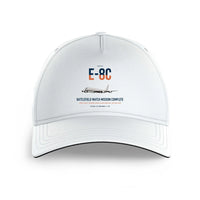 Thumbnail for E-8C Joint STARS design on white printed hat