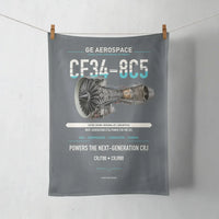 Thumbnail for CF34-8C5 design on gray towel