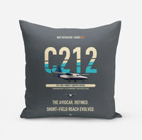 Thumbnail for CASA C-212-300 Aviocar design on gray pillow