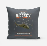 Thumbnail for Westland Wessex HU5 design on gray pillow