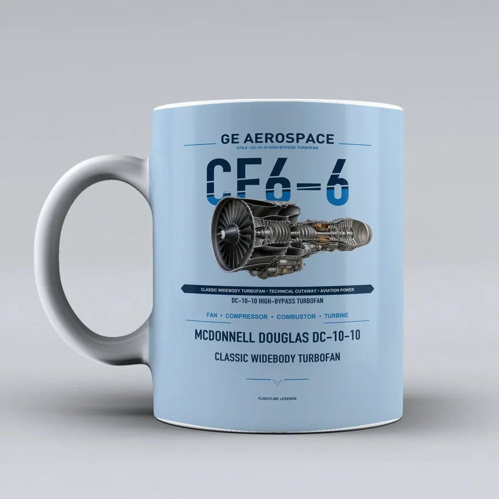 Mug design on light blue cf6 6