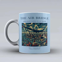 Thumbnail for VINTAGE G4099 - The Air Bridge - Ceramic Mug design on lightblue