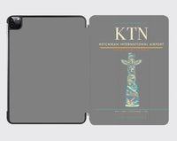 Thumbnail for Ketchikan International Airport (KTN) design on gray ipad tablet case