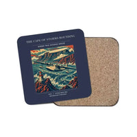 Thumbnail for The Cape Of Storms Rounding - Designed Coasters design on navy blue 1-piece