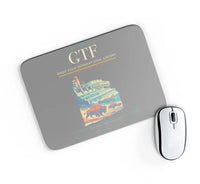 Thumbnail for Great Falls International Airport (GTF) design on gray rectangle mouse pad