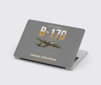 Thumbnail for B-17G Flying Fortress design on gray MacBook case