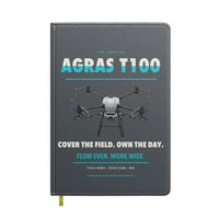 Thumbnail for DJI Agras T100 design on gray notebook