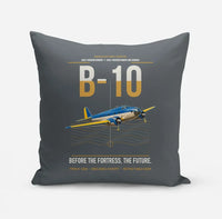 Thumbnail for Martin B-10 design on gray pillow