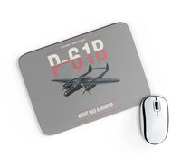 Thumbnail for P-61B Black Widow design on gray rectangle mouse pad