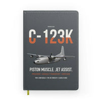 Thumbnail for C-123K Provider design on gray notebook