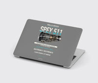 Thumbnail for SPEY 511 design on gray MacBook case