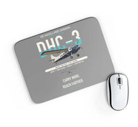 Thumbnail for DHC-3 Otter design on gray rectangle mouse pad