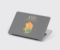 Thumbnail for Dimokritos Airport (AXD) design on gray MacBook case