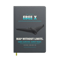 Thumbnail for AgEagle eBee X design on gray notebook