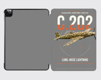 Thumbnail for Macchi C.202 Folgore design on gray ipad tablet case