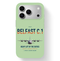 Thumbnail for Short Belfast C.1 design on light green magsafe iphone case, for iPhone 17 Pro