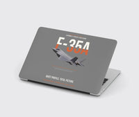Thumbnail for F-35A Lightning II Quiet Profile Total Picture design on gray MacBook case