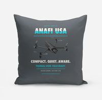 Thumbnail for Parrot ANAFI USA design on gray pillow