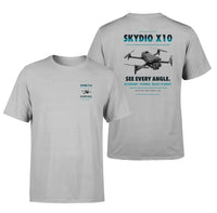 Thumbnail for Skydio X10 design on light gray t shirt
