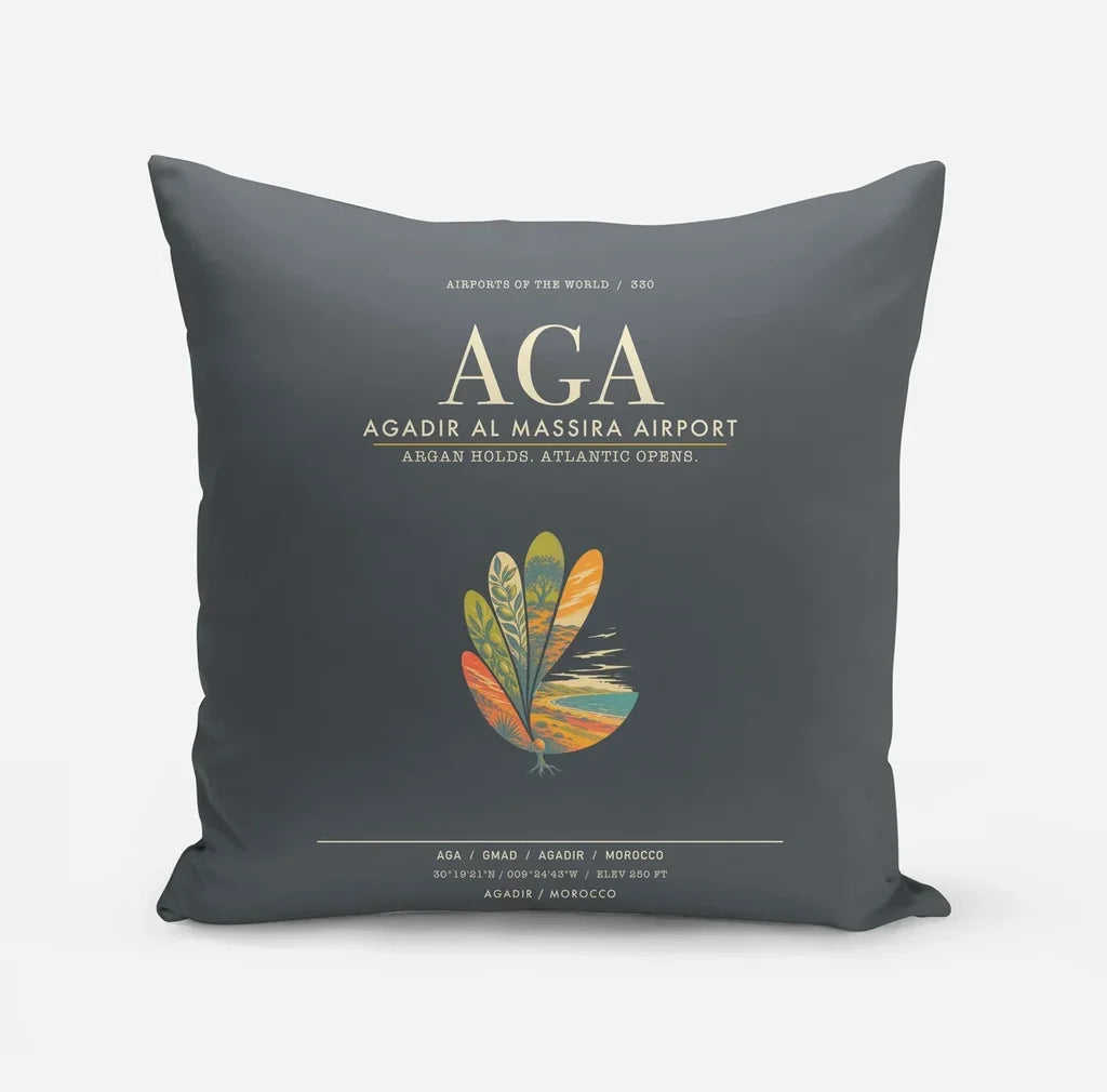 Agadir Al Massira Airport AGA - Gray