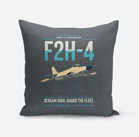 Thumbnail for F2H-4 Banshee design on gray pillow