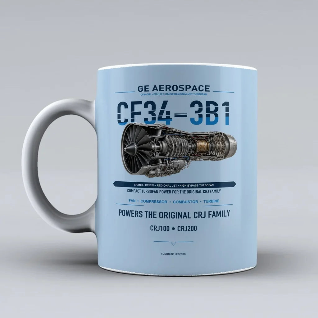 Mug design on light blue cf34 3b1