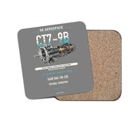 Thumbnail for CT7-9B design on gray 1 piece coaster