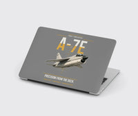 Thumbnail for A-7E Corsair II design on gray MacBook case