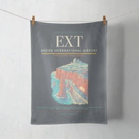 Thumbnail for Exeter International Airport (EXT) design on gray towel