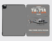 Thumbnail for Leonardo TH-73A Thrasher design on gray ipad tablet case