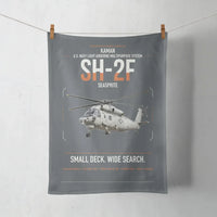 Thumbnail for Kaman SH-2F Seasprite design on gray towel