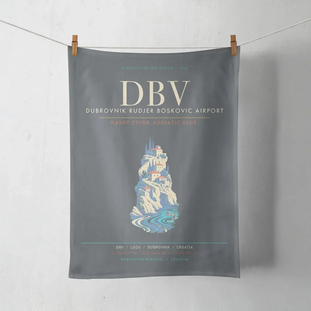 Dubrovnik Ruer Boskovic Airport DBV - Karst Adriatic Stone Current - Gray