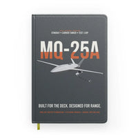 Thumbnail for MQ-25A STINGRAY design on gray notebook