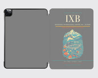Thumbnail for Bagdogra International Airport (IXB) design on gray ipad tablet case