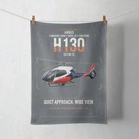 Thumbnail for Airbus H130 design on gray towel
