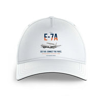 Thumbnail for E-7A Wedgetail design on white printed hat