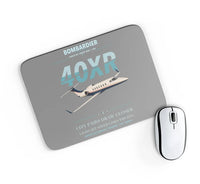 Thumbnail for Bombardier Learjet 40XR design on gray rectangle mouse pad