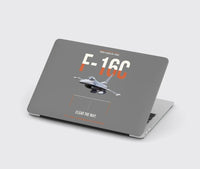 Thumbnail for F-16C Block 50 Clear The Way design on gray MacBook case