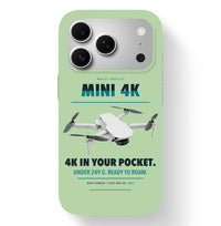 Thumbnail for DJI Mini 4K Case design on light green iphone case